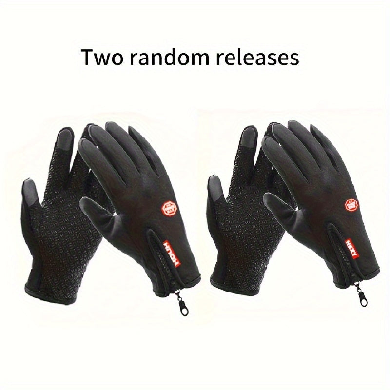 Winter Warm Gloves Best Sellers Windproof Waterproof Warm Touch Screen Gloves Cycling Gloves For Women Men
