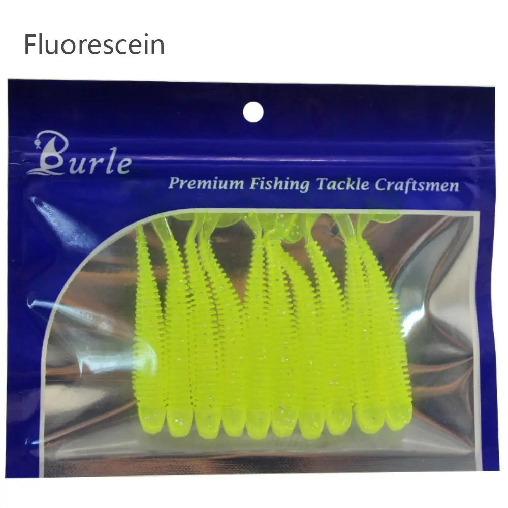 1/10/12/16 Pcs Fishing Lures Fishing Soft Lure Bait Artificial Soft Lures Luminous Baits For Saltwater Freshwater Fishing Tools