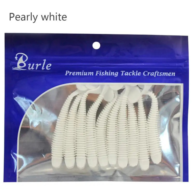 1/10/12/16 Pcs Fishing Lures Fishing Soft Lure Bait Artificial Soft Lures Luminous Baits For Saltwater Freshwater Fishing Tools