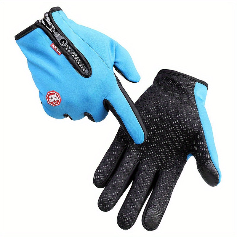 Winter Warm Gloves Best Sellers Windproof Waterproof Warm Touch Screen Gloves Cycling Gloves For Women Men