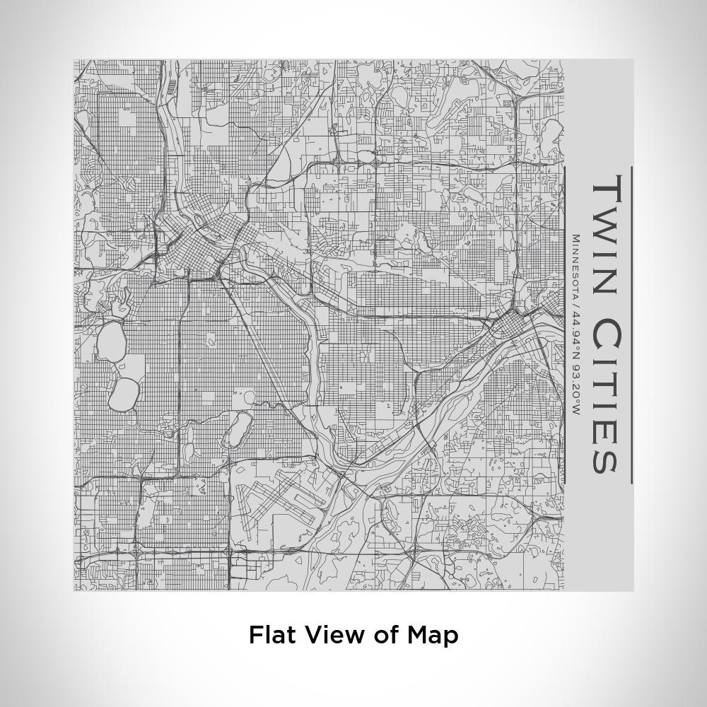 Twin Cities - Minnesota Map Tumbler