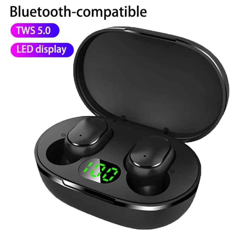 Auriculares Bluetooth TWS E6S Auriculares inalámbricos con bluetooth auriculares con cancelación de ruido y micrófono para Xiaomi Redmi
