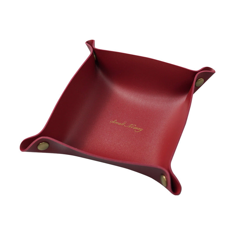 Nordic Ins Leather Storage Box Desktop Storage