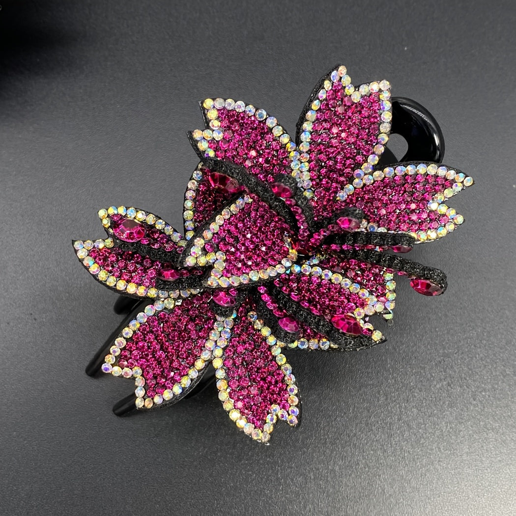 Elegant Flowers Hair Clips Claw Clips Hair Accessories For Girls