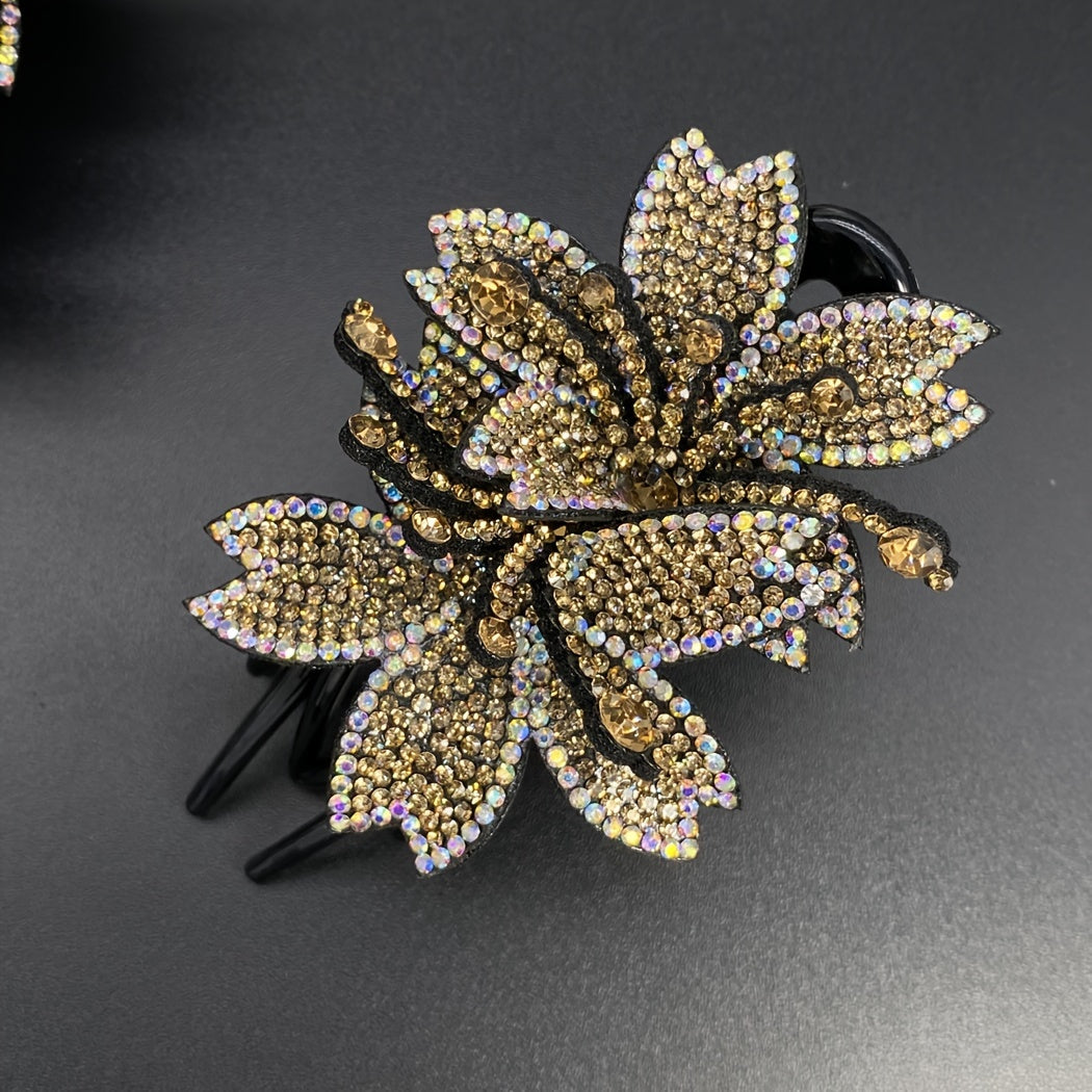 Elegant Flowers Hair Clips Claw Clips Hair Accessories For Girls