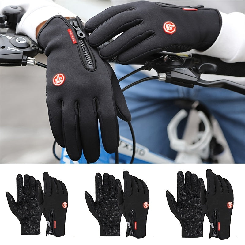 Winter Warm Gloves Best Sellers Windproof Waterproof Warm Touch Screen Gloves Cycling Gloves For Women Men