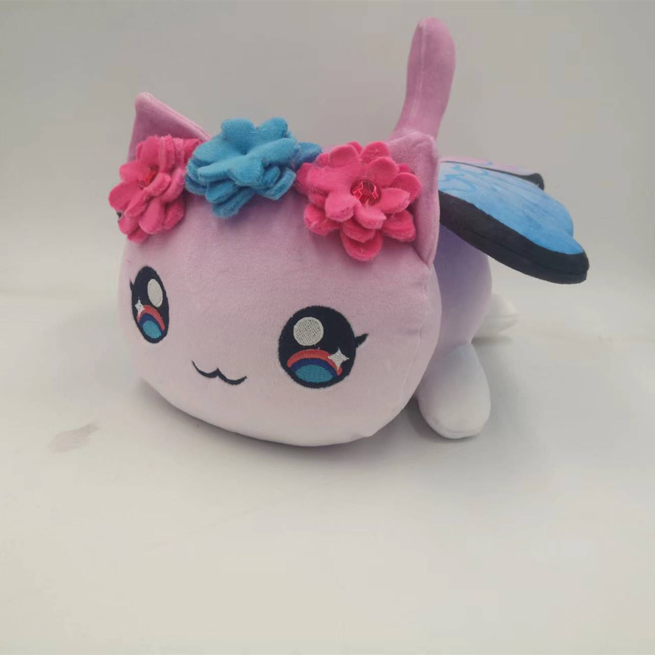 New Christmas Cat Doll Burger Strawberry Cake Cat Plush  Elk Toy Pillow