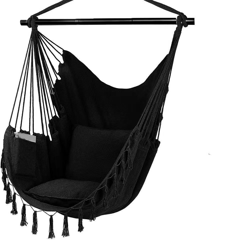 Hanging Chair Amazon Cross Border Outdoor Swing Garden Courtyard Rocking Chair With Cushion Outdoor As Canvas Hammock