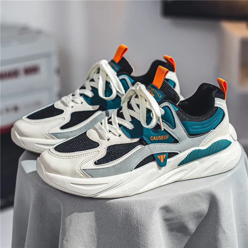 Men's Sneakers 2023 New Men's Running Shoes Outdoor Anti-skid Sports Running Shoes Fashion Men's Sports Shoes Basketball Shoes