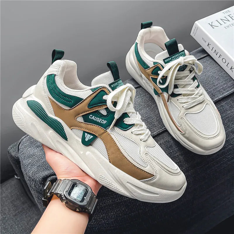 Men's Sneakers 2023 New Men's Running Shoes Outdoor Anti-skid Sports Running Shoes Fashion Men's Sports Shoes Basketball Shoes
