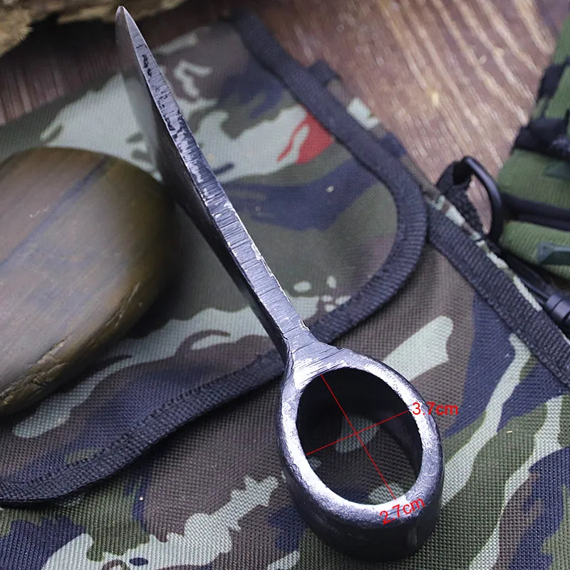 High carbon steel hand forged axe household tree chopping firewood axe multifunctional mountain cutting woodworking axe