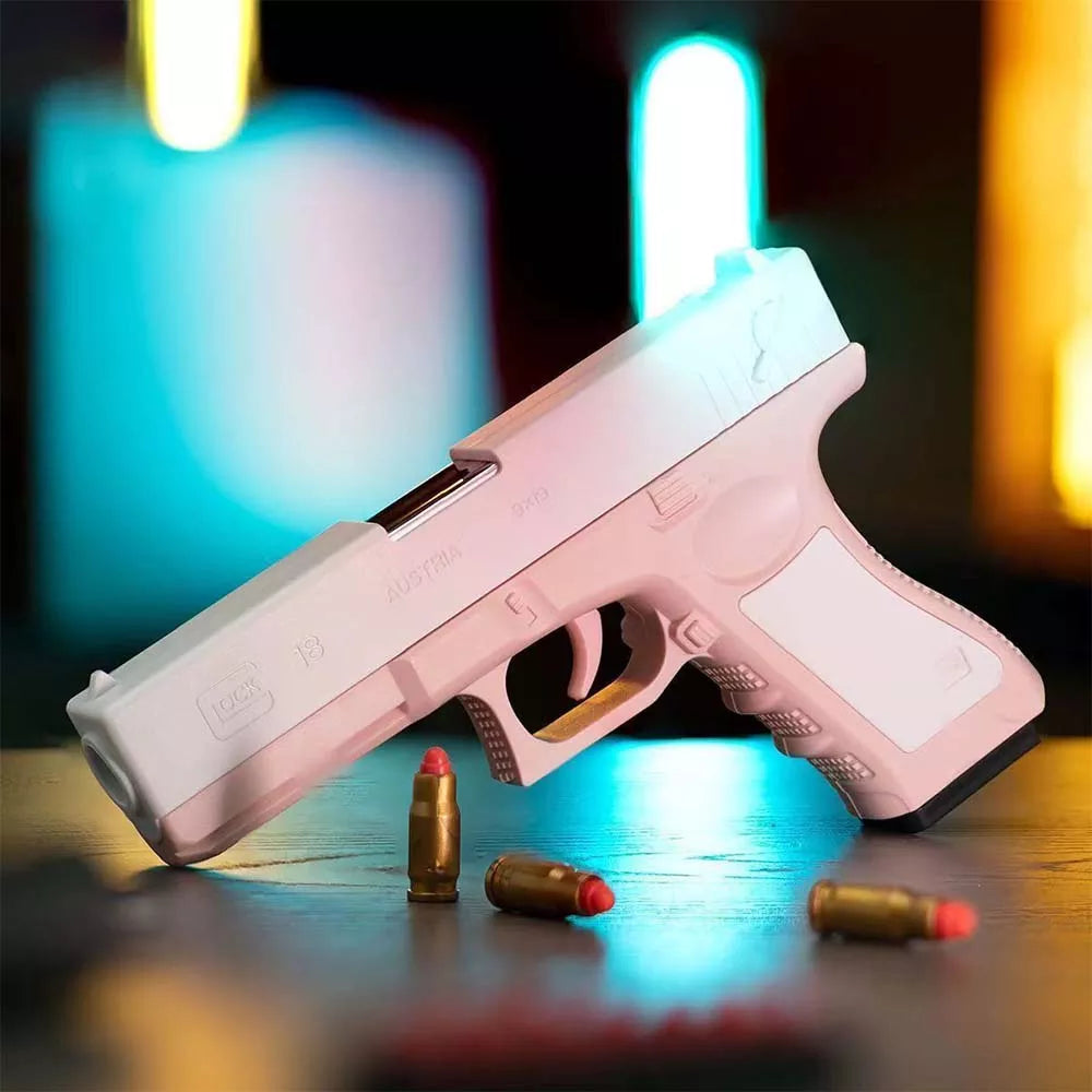 Toy Gun For Kids Shell Ejection Soft Bullet Gun