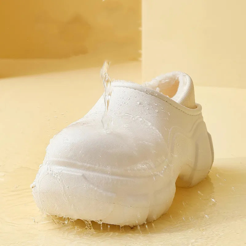 2023 New Fluffy Thick Sole Women's Slippers Super Soft and Cute Women's Winter Warm Indoor Shoes Anti Slip Couple Home Slippers