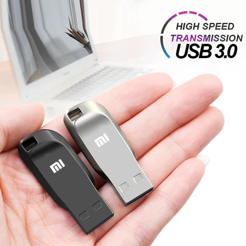 Xiaomi 2TB U Disk USB 3.0 High Speed Flash Drive Large Capacity Pen Drive 1TB Metal SSD Portable For Applicable Computers New