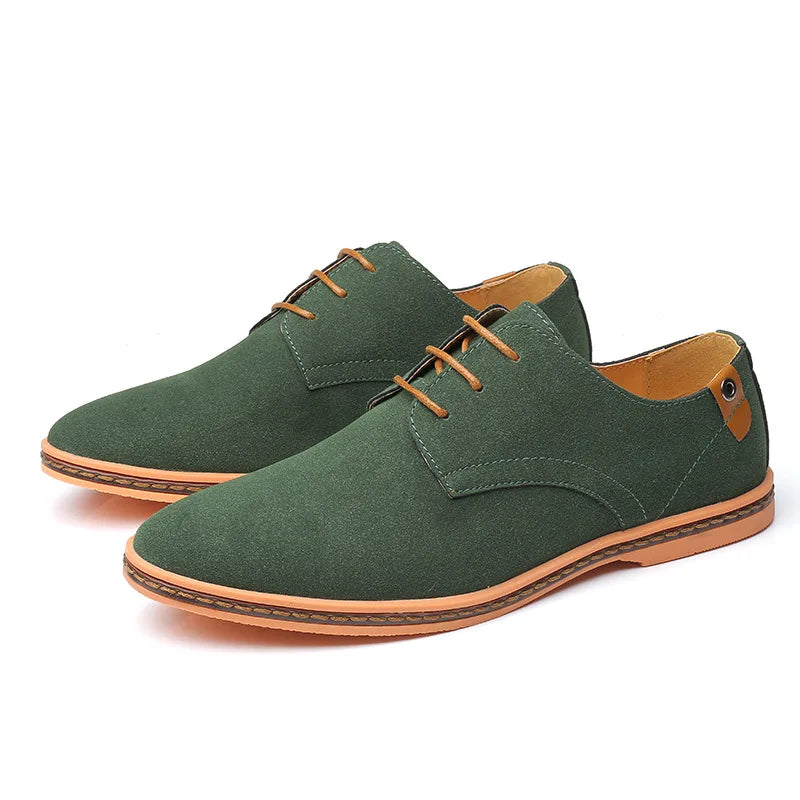 New Men Casual Shoes Lace Up Classic Business British Men Shoes 2022 Summer Oxford Shoes for Male Black Flat Footwear Size 46