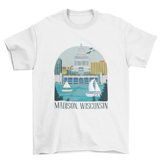 Madison wisconsin t-shirt