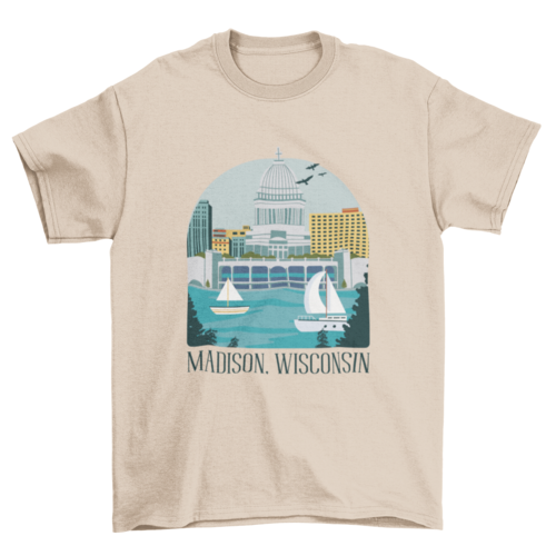 Madison wisconsin t-shirt