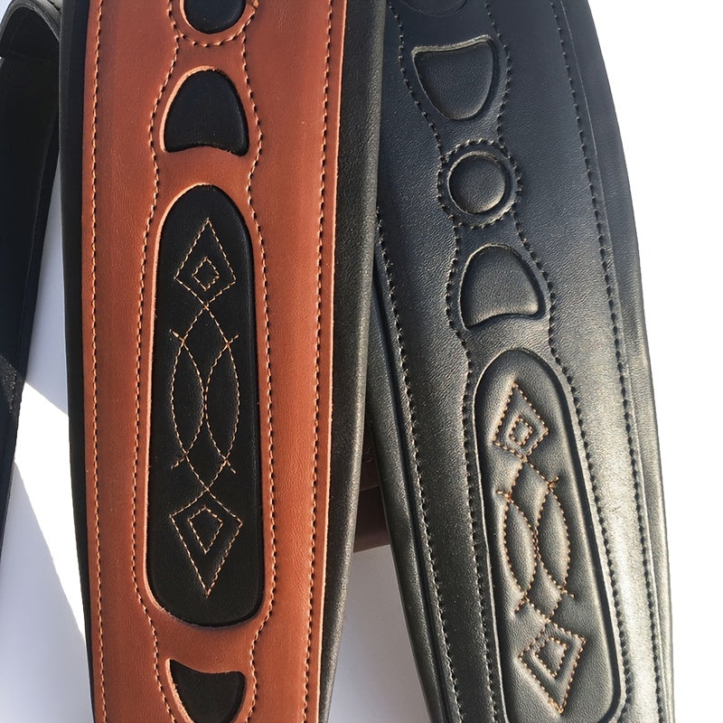 1pc Guitar Strap, Folk Guitar Electric Guitar Electric Bass Universal Strap Widened And Thickened Comfortable