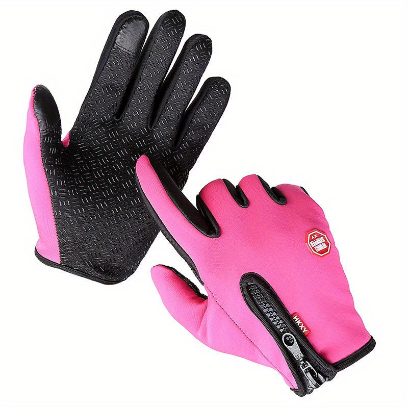 Winter Warm Gloves Best Sellers Windproof Waterproof Warm Touch Screen Gloves Cycling Gloves For Women Men