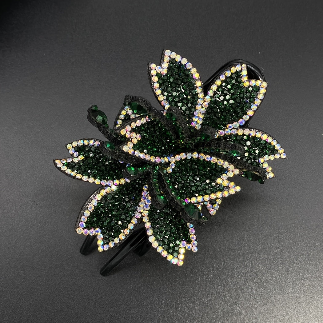 Elegant Flowers Hair Clips Claw Clips Hair Accessories For Girls