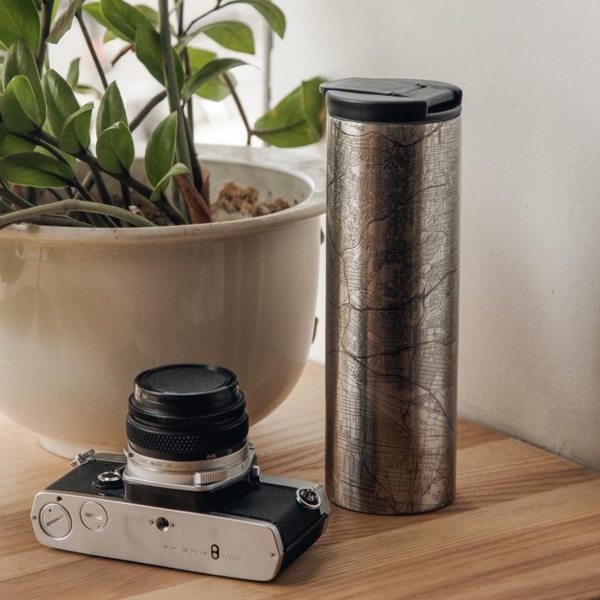 Chaska - Minnesota Engraved Map Tumbler