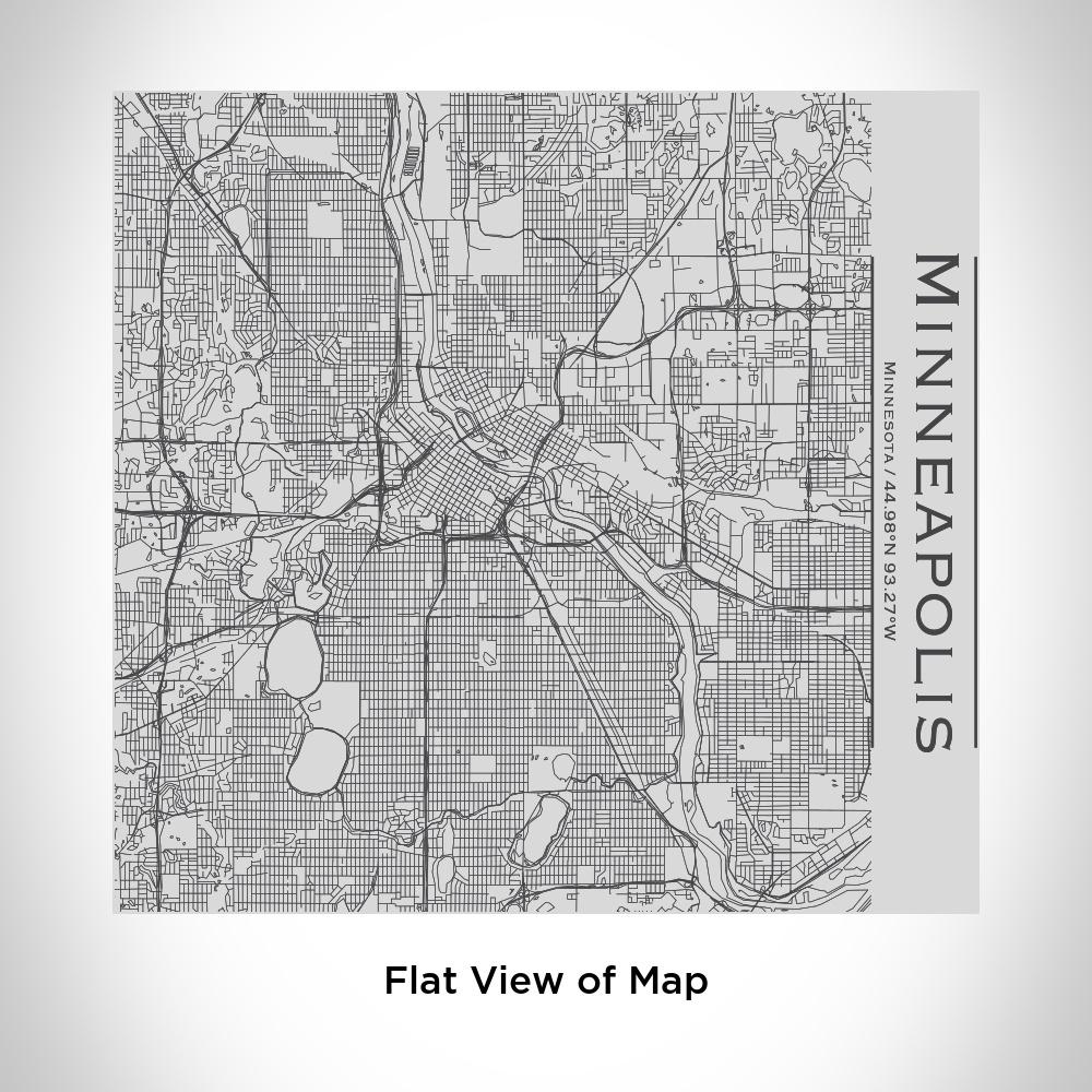 Minneapolis - Minnesota Map Tumbler