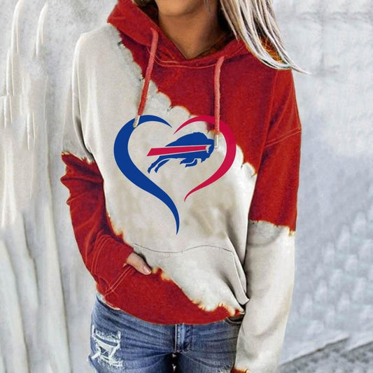 Uni Long-sleeved Pullover Love Hoodie