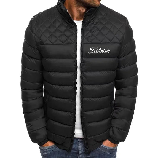 2023 new men's high-quality golf men's down jacket thin men's and women's cotton jacket loose cotton jacket large size down